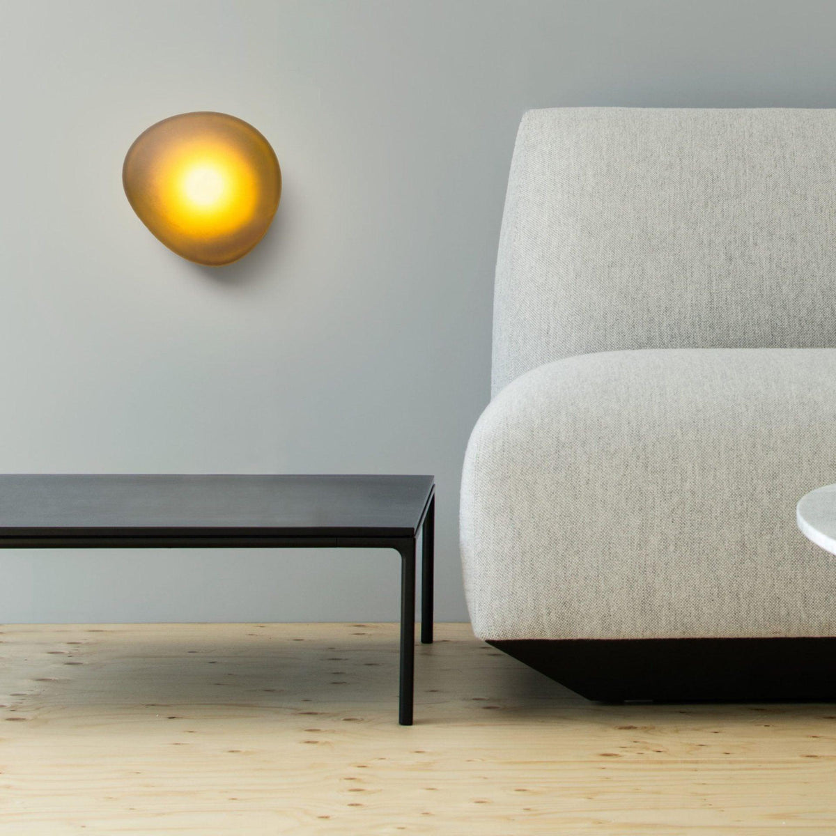 Bubble Glass Wall Lamp with Adjustable Brightness