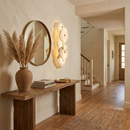 Alabaster Wall Lamp with Soft Glow