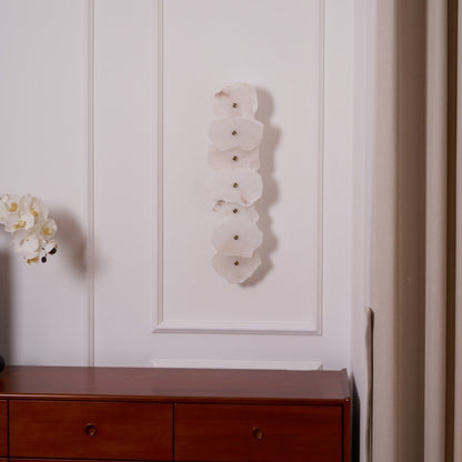 Alabaster Wall Lamp with Soft Glow
