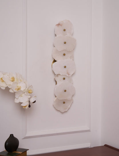 Alabaster Wall Lamp with Soft Glow