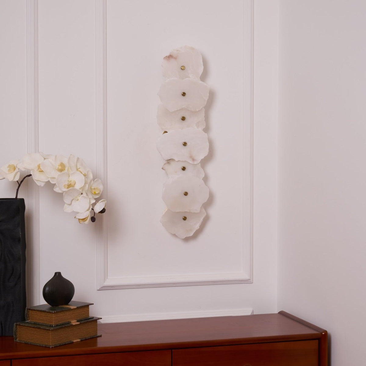 Alabaster Wall Lamp with Soft Glow
