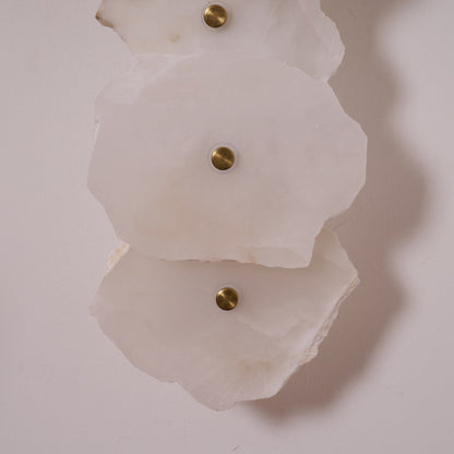 Alabaster Wall Lamp with Soft Glow