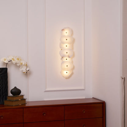 Alabaster Wall Lamp with Soft Glow