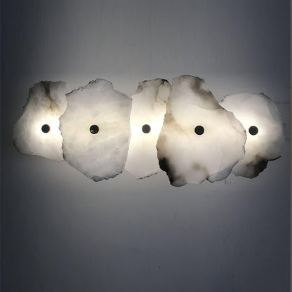 Alabaster Wall Lamp with Soft Glow