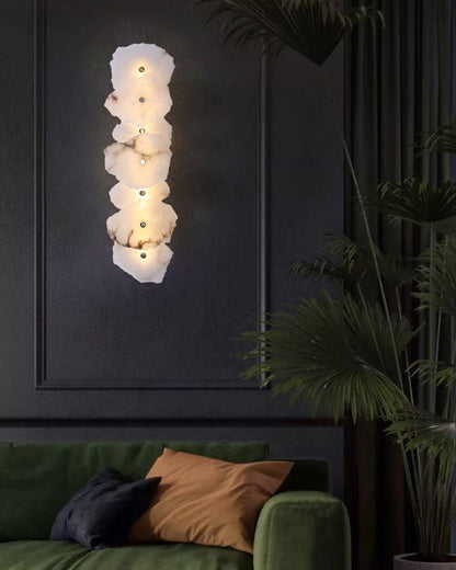 Alabaster Wall Lamp with Soft Glow