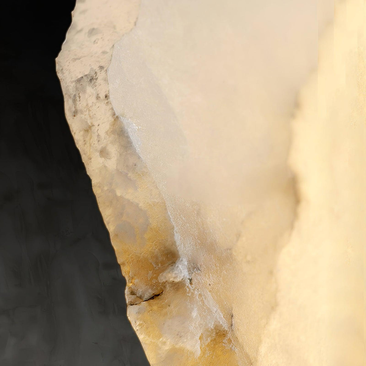 Alabaster Wall Lamp with Soft Glow