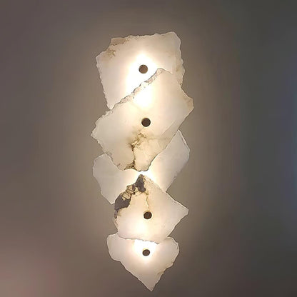 Alabaster Wall Lamp with Soft Glow
