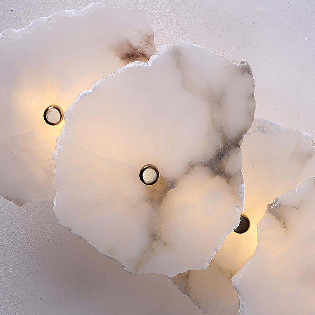 Alabaster Wall Lamp with Soft Glow