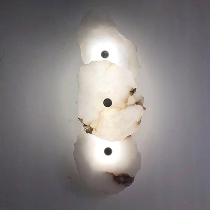 Alabaster Wall Lamp with Soft Glow