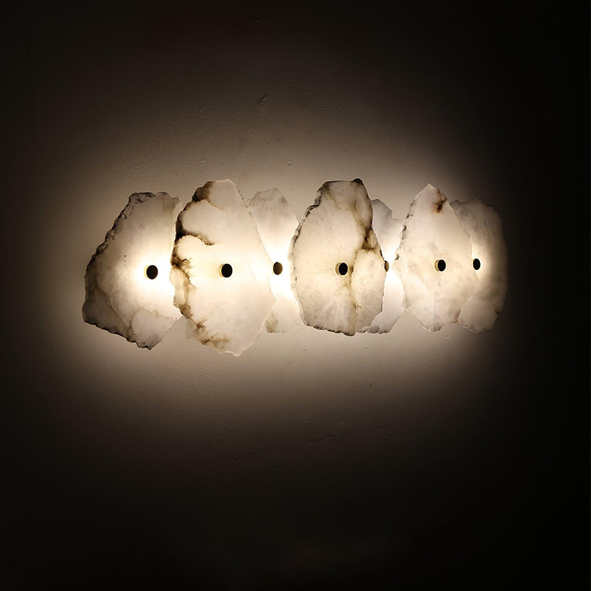 Alabaster Wall Lamp with Soft Glow