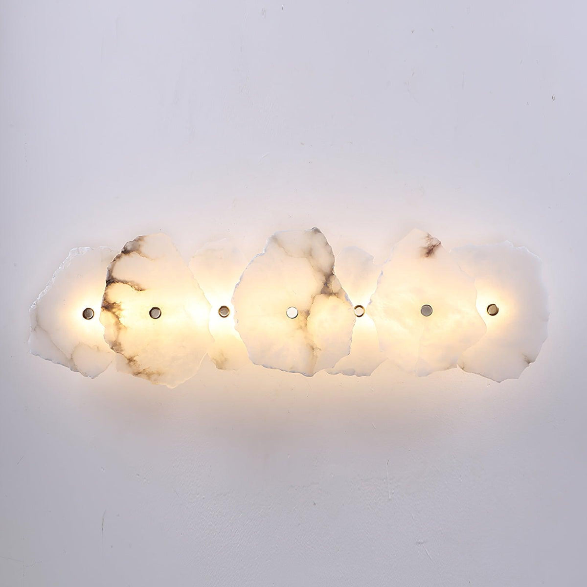 Alabaster Wall Lamp with Soft Glow