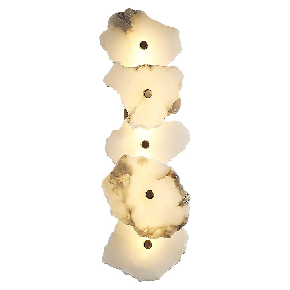 Alabaster Wall Lamp with Soft Glow