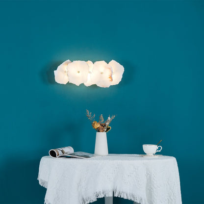 Alabaster Wall Lamp with Soft Glow