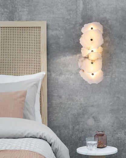 Alabaster Wall Lamp with Soft Glow