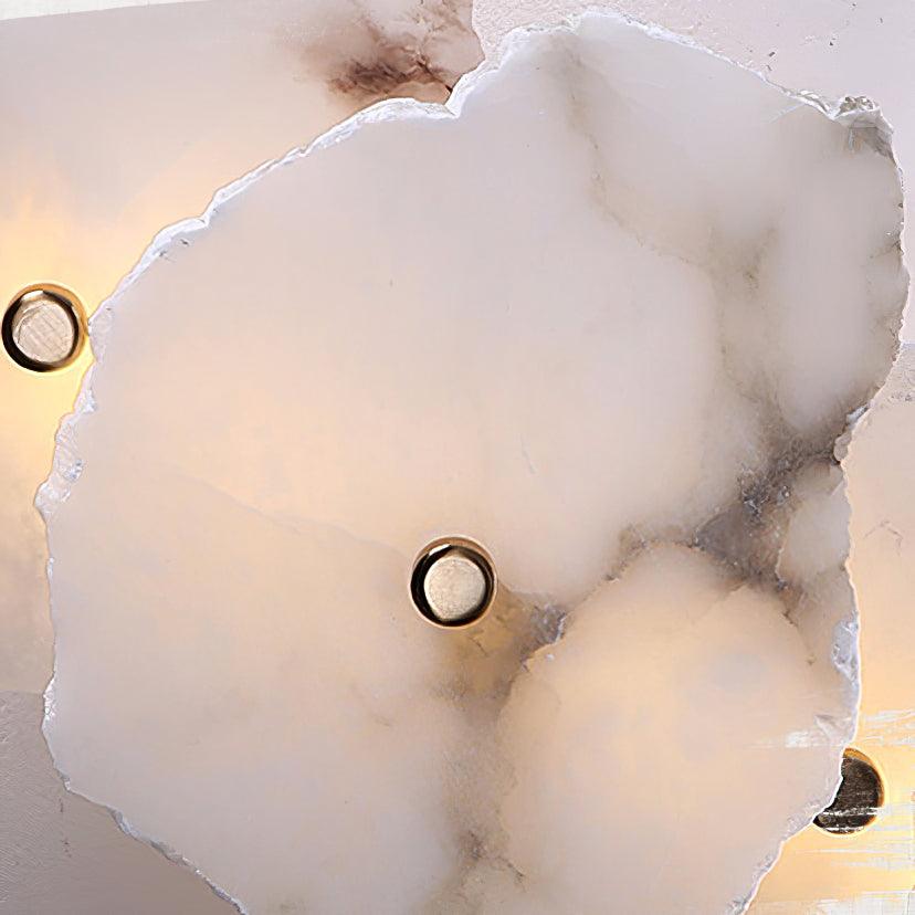 Alabaster Wall Lamp with Soft Glow