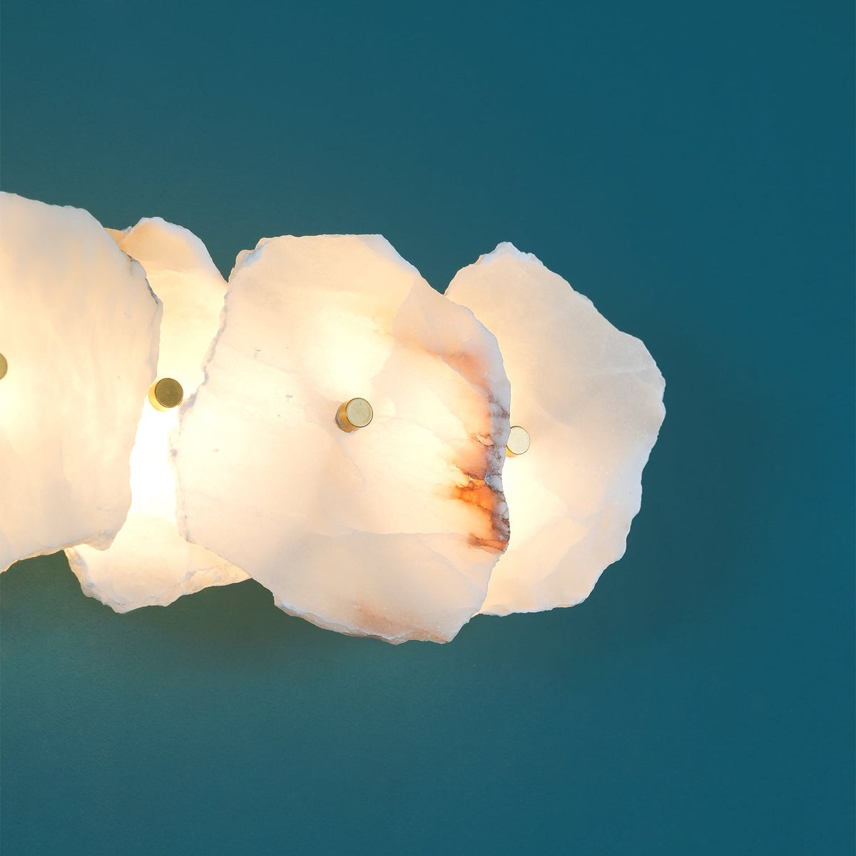 Alabaster Wall Lamp with Soft Glow