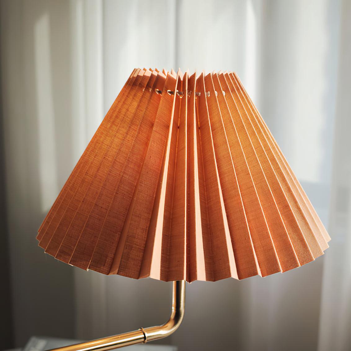 Gold Accent Table Lamp with Adjustable Brightness