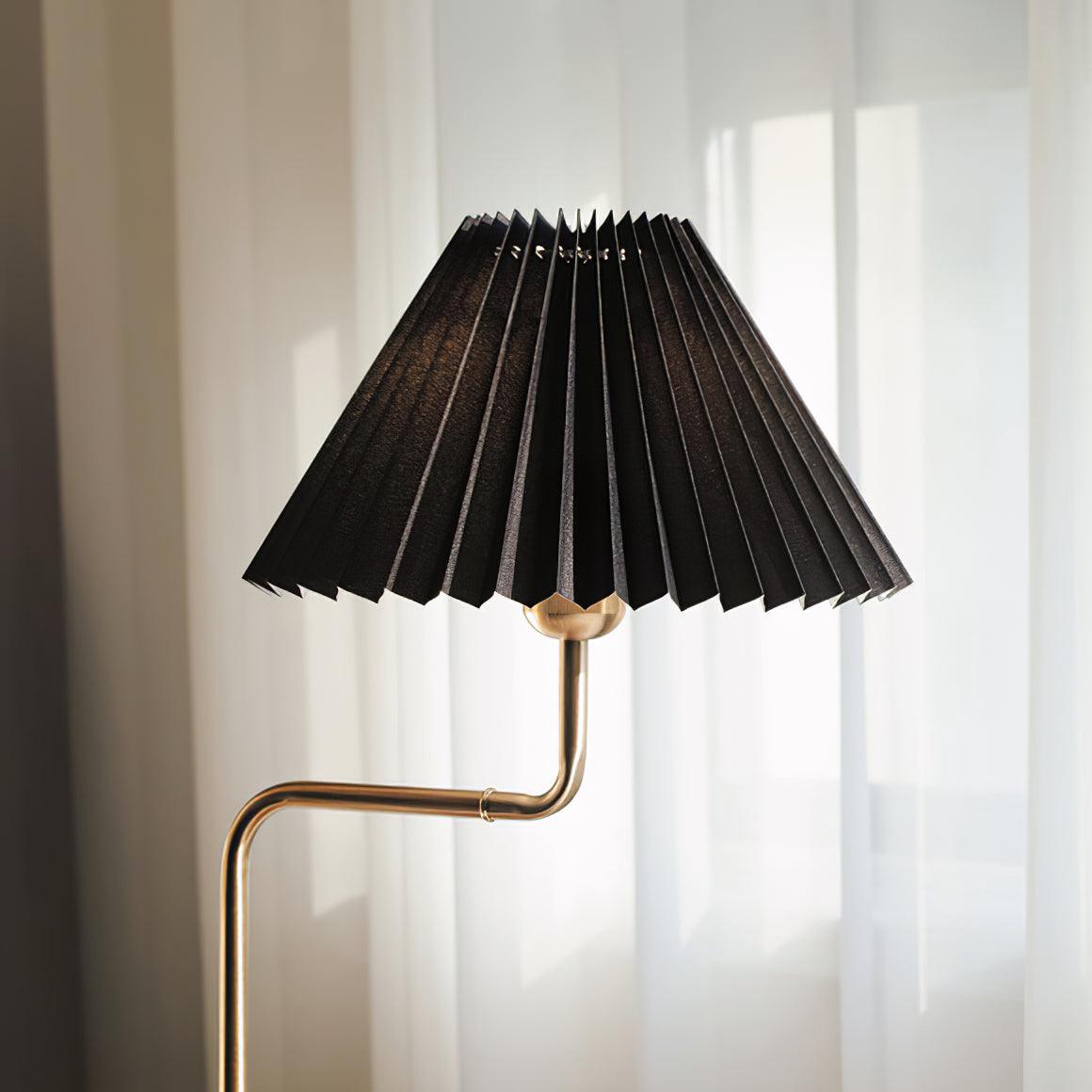 Gold Accent Table Lamp with Adjustable Brightness