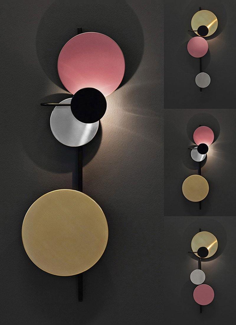 Orb Plug-In Wall Lamp with Adjustable Brightness