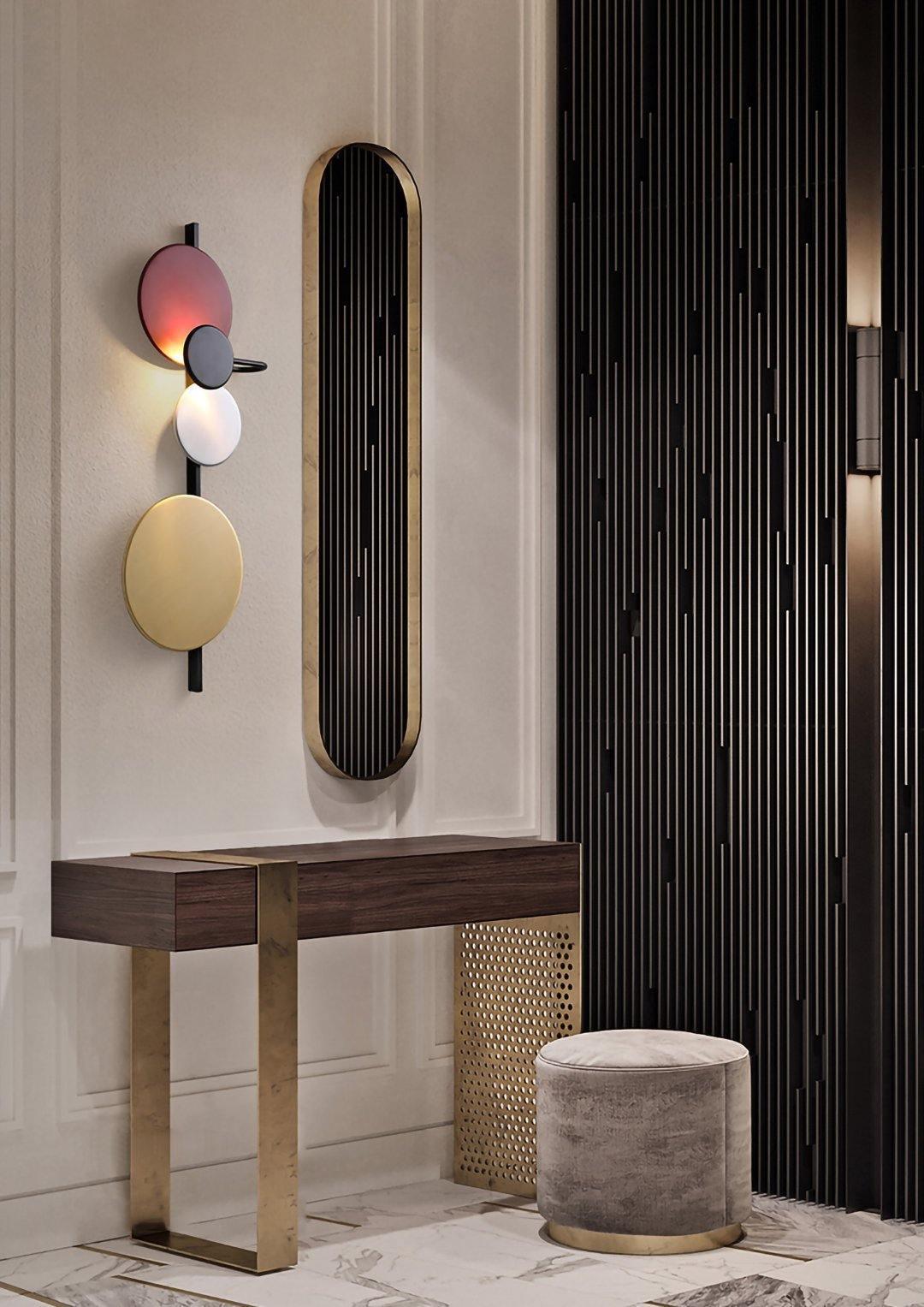Orb Plug-In Wall Lamp with Adjustable Brightness