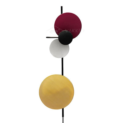 Orb Plug-In Wall Lamp with Adjustable Brightness — alternate angle