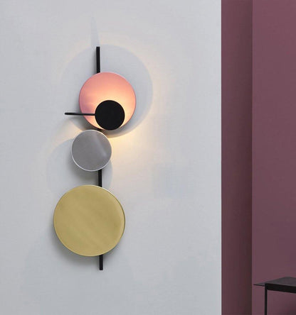 Orb Plug-In Wall Lamp with Adjustable Brightness