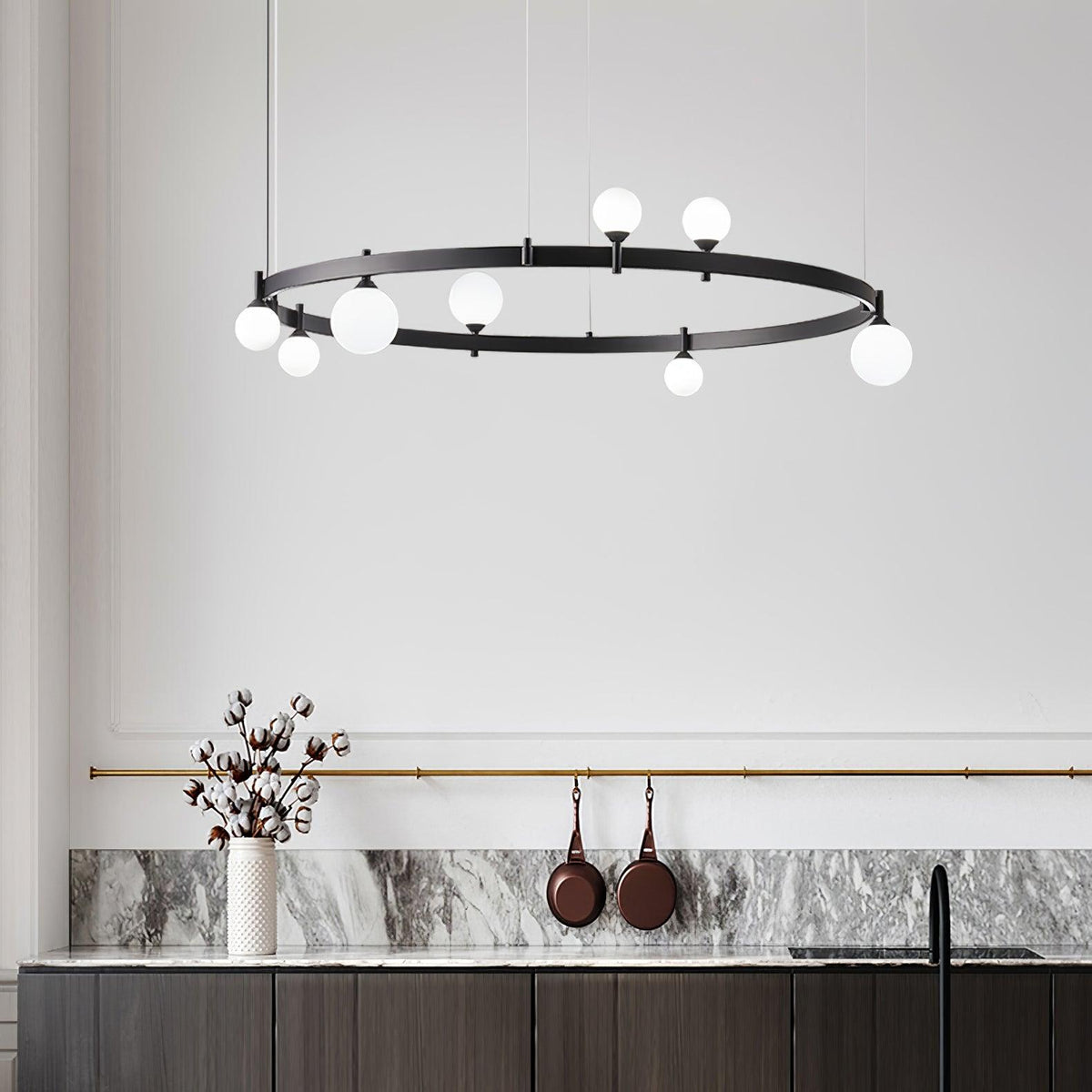 Pomi Round Chandelier Position 8