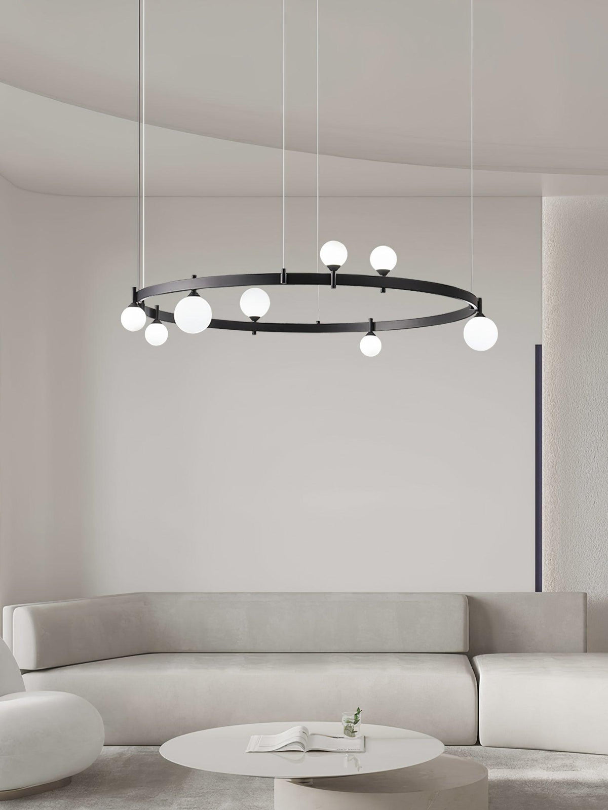 Pomi Round Chandelier Position 9
