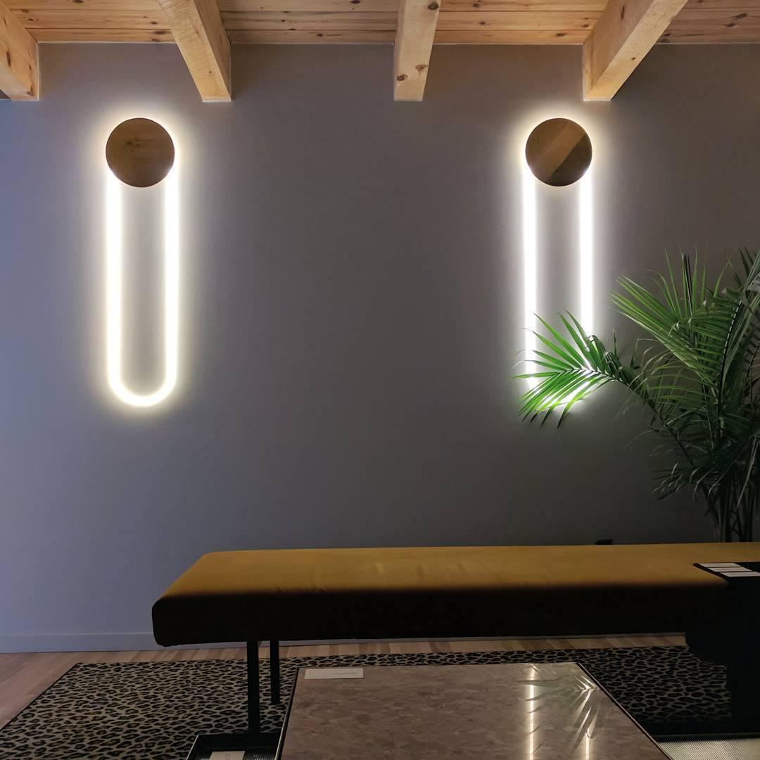 RA Professional Wall Lamp - Adjustable Angle & Energy-Efficient LED — front view