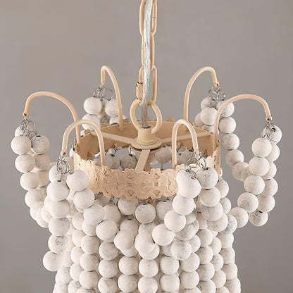Modern Chandelier with Crystal Accents