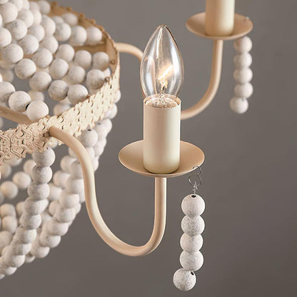 Modern Chandelier with Crystal Accents