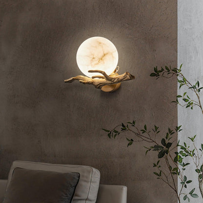 Retro Twig Wall Lamp, Adjustable Light Direction