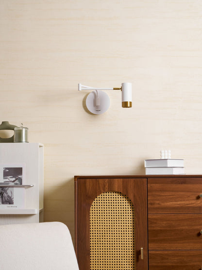Ridge Arm Wall Lamp with Adjustable Angle