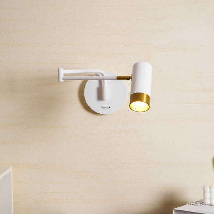Ridge Arm Wall Lamp with Adjustable Angle