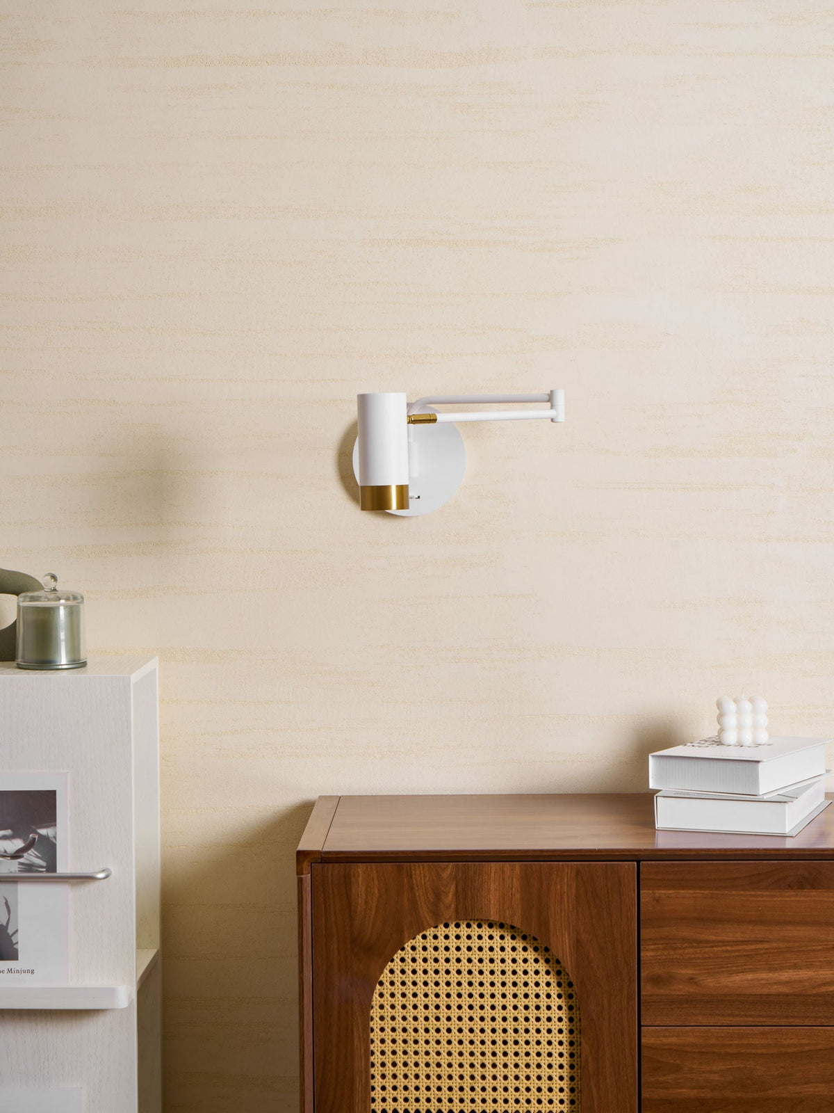 Ridge Arm Wall Lamp with Adjustable Angle