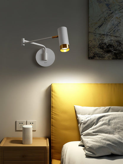 Ridge Arm Wall Lamp with Adjustable Angle