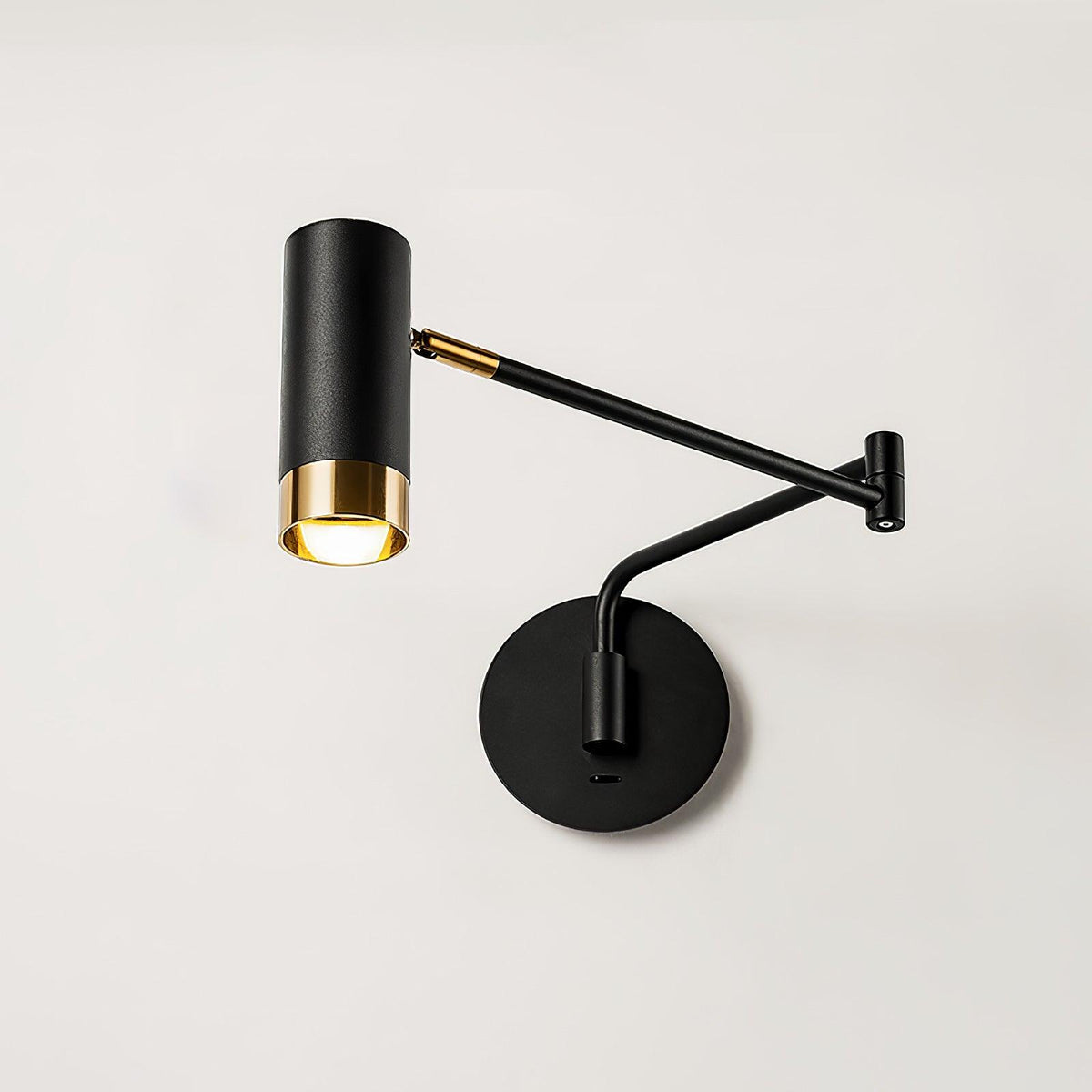 Ridge Arm Wall Lamp with Adjustable Angle