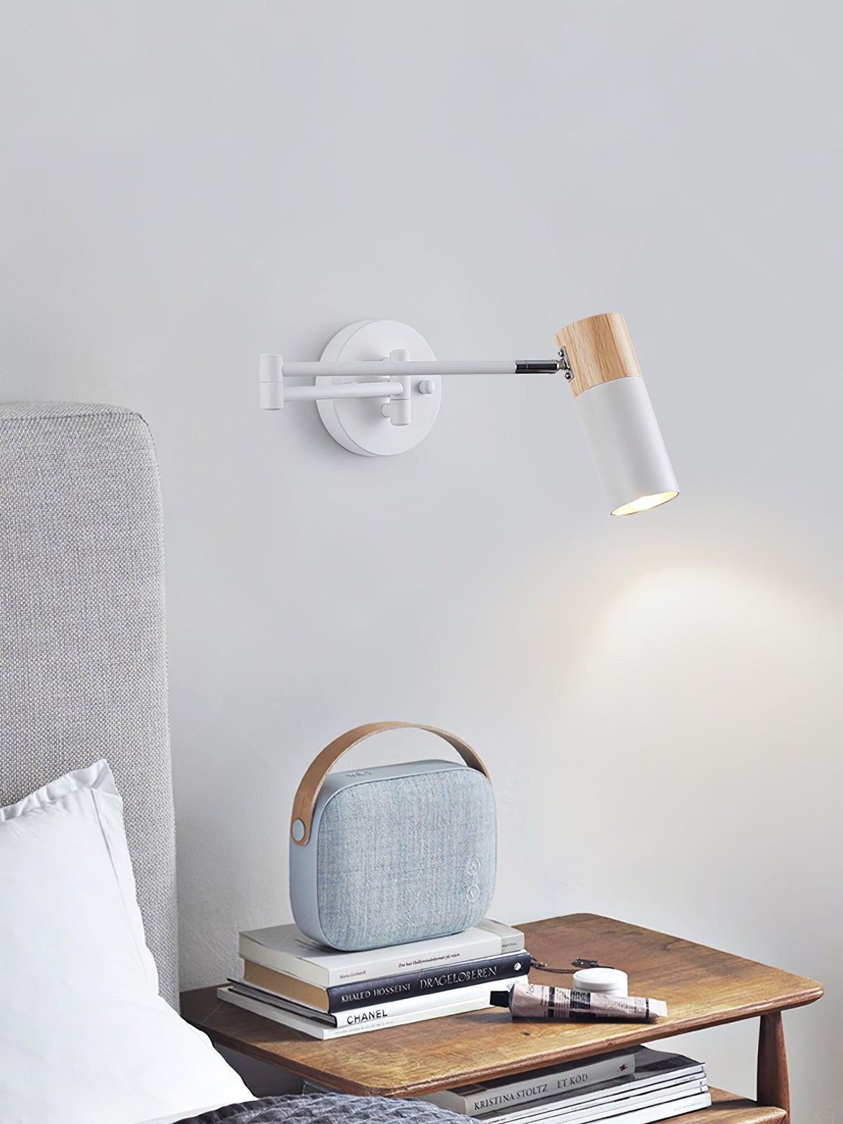 Ridge Arm Wall Lamp with Adjustable Angle