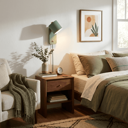 Rotatable Cylinder Plug-In Wall Lamp