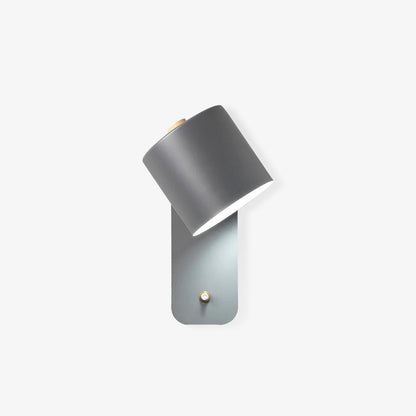 Rotatable Cylinder Wall Lamp with Adjustable Brightness