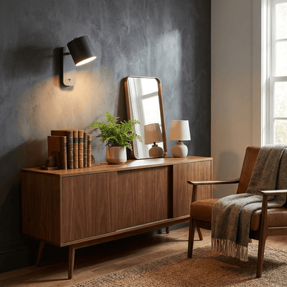 Rotatable Cylinder Wall Lamp with Adjustable Brightness