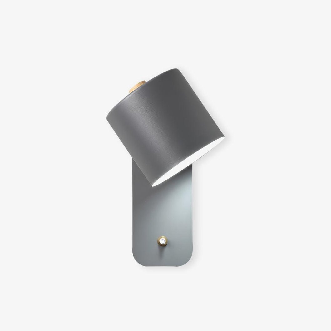 Rotatable Cylinder Wall Lamp with Adjustable Brightness — lifestyle view