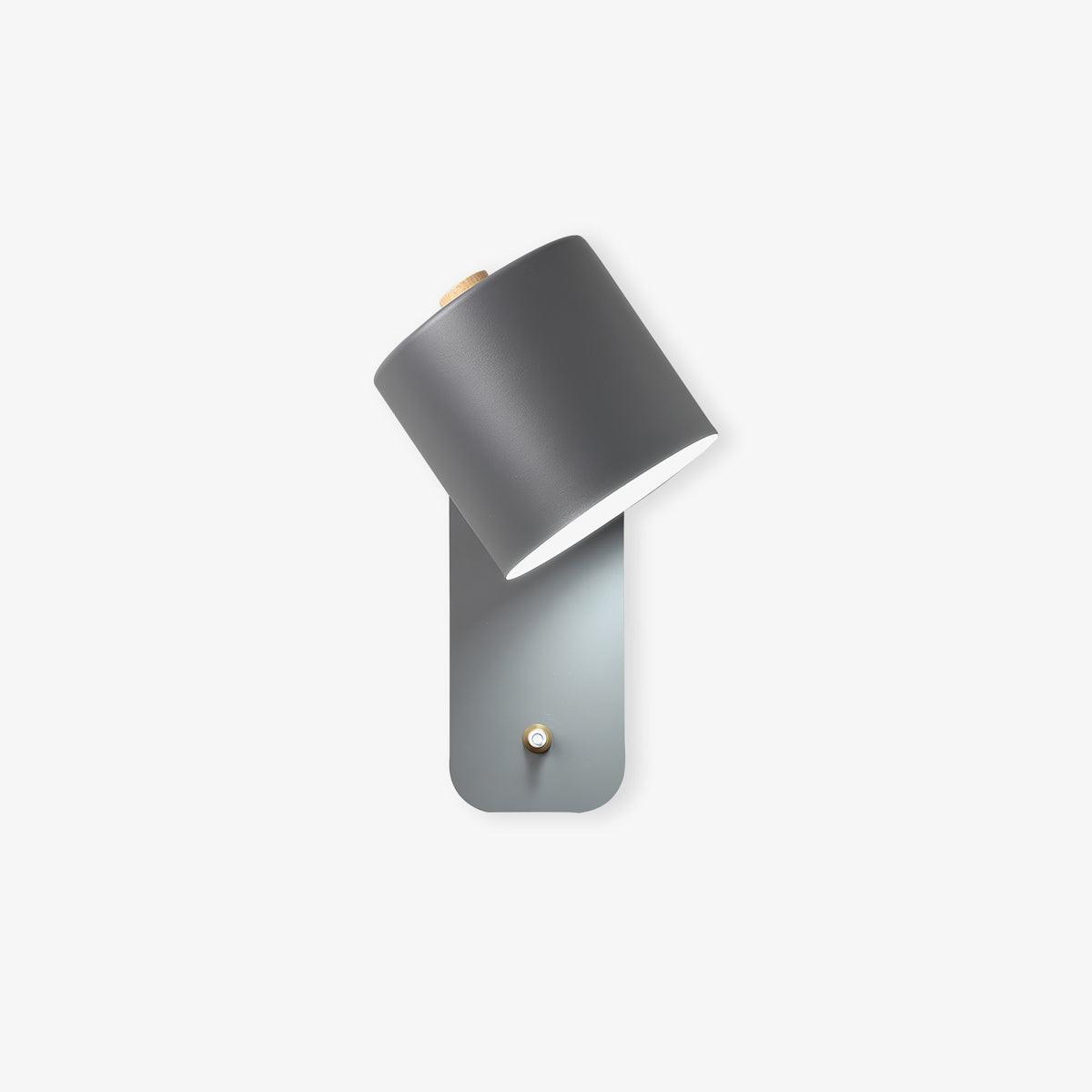 Rotatable Cylinder Wall Lamp with Adjustable Brightness