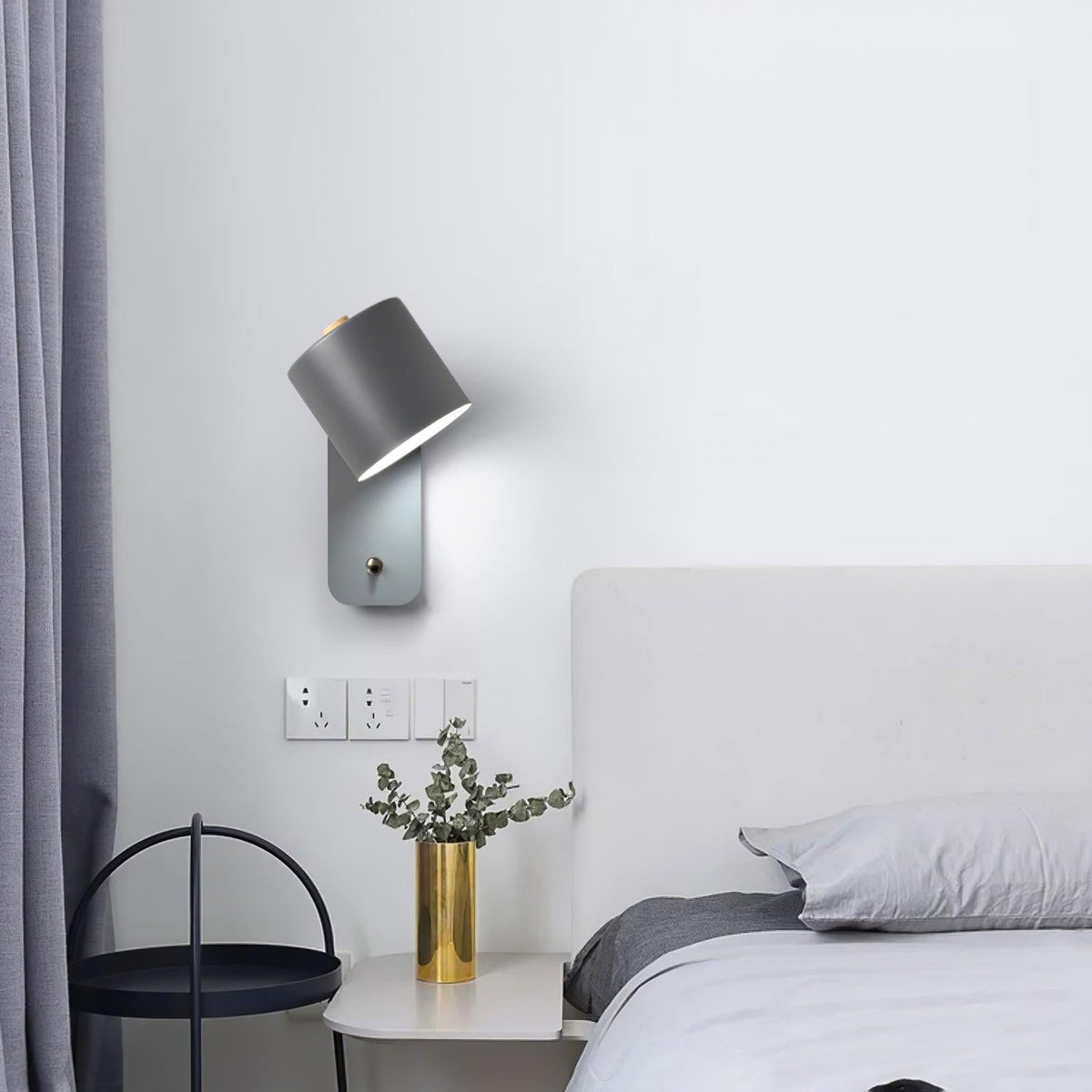 Rotatable Rechargeable Wall Lamp, USB Charging