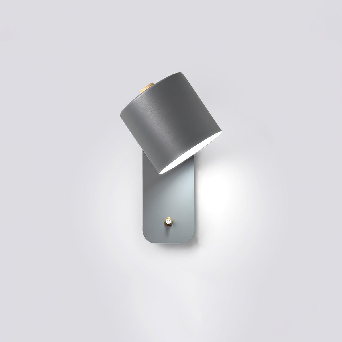 Rotatable Cylinder Wall Lamp with Adjustable Brightness — detail view