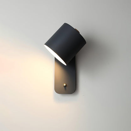 Rotatable Cylinder Wall Lamp with Adjustable Brightness — alternate angle