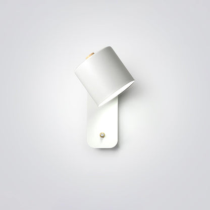 Rotatable Cylinder Wall Lamp with Adjustable Brightness