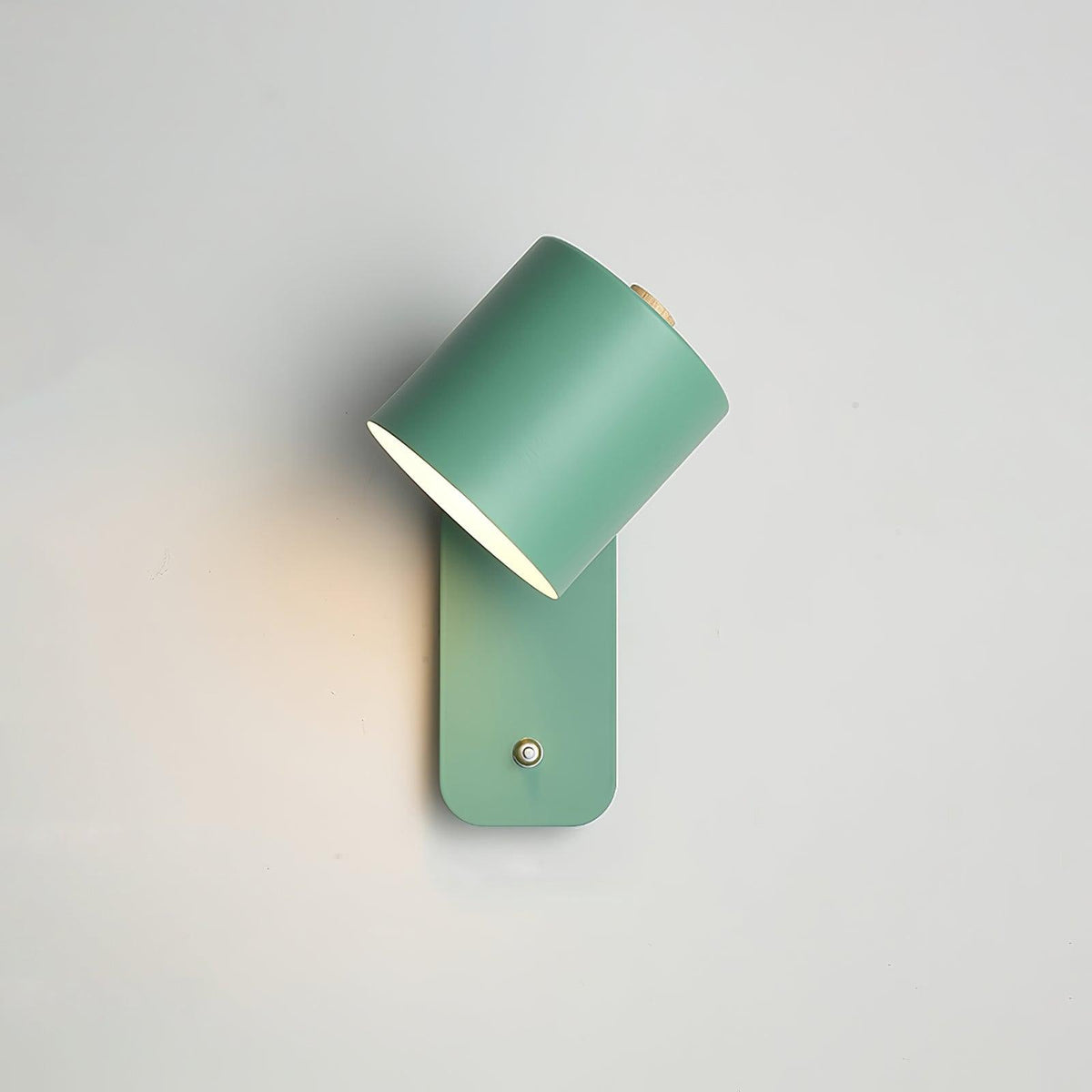 Rotatable Cylinder Wall Lamp with Adjustable Brightness