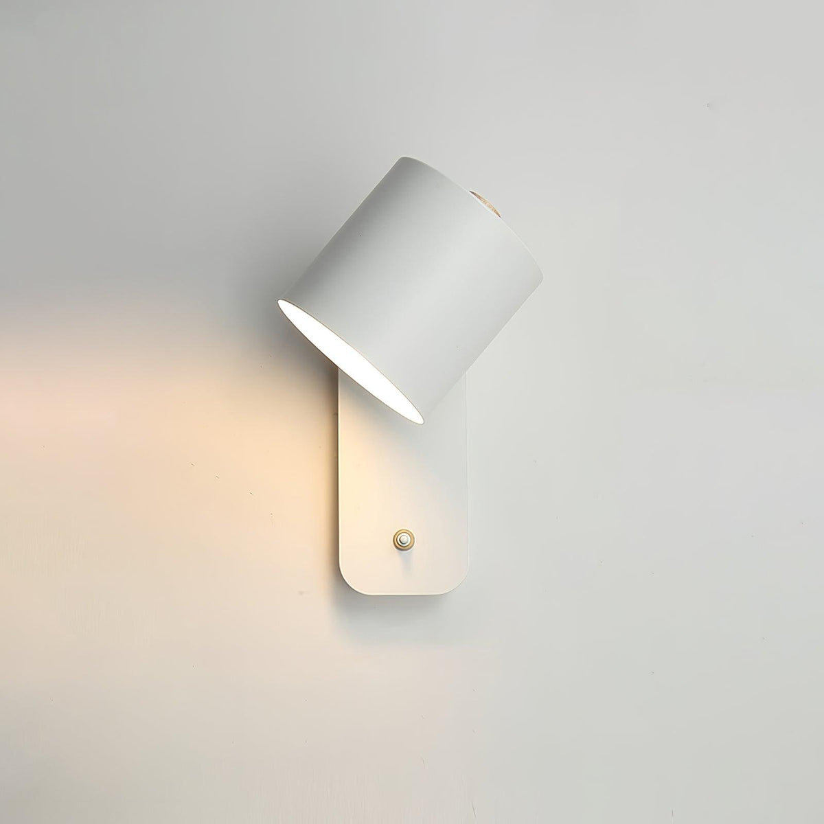Rotatable Cylinder Wall Lamp with Adjustable Brightness