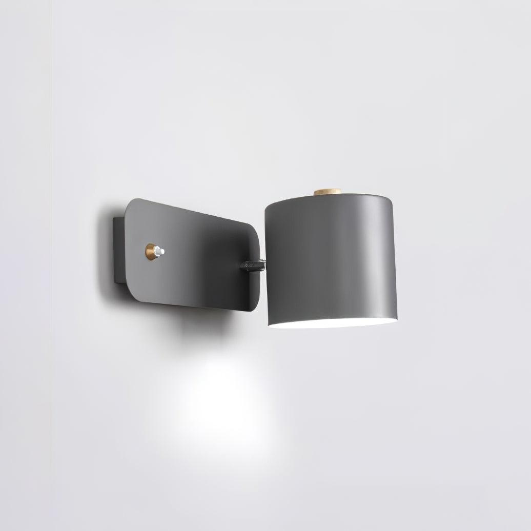 Rotatable Cylinder Wall Lamp with Adjustable Brightness